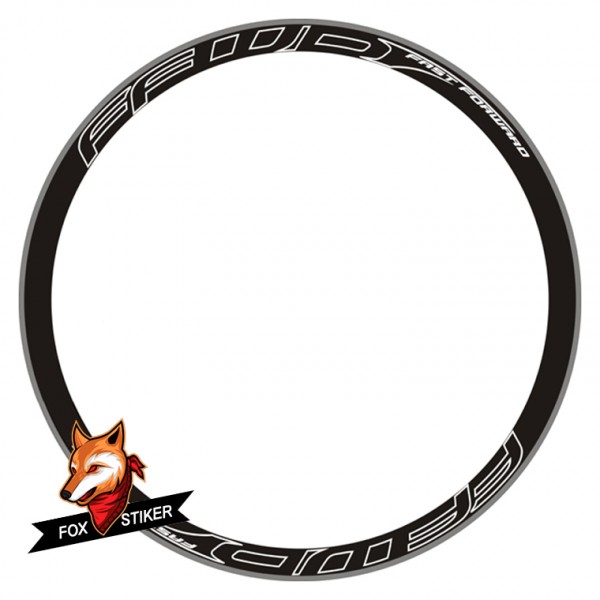 Road Bicycle Wheels Rim Decal Stickers for FFWD Hollow Design F2 F3 F4 F6 F9